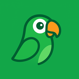 鹦鹉管家 Logo
